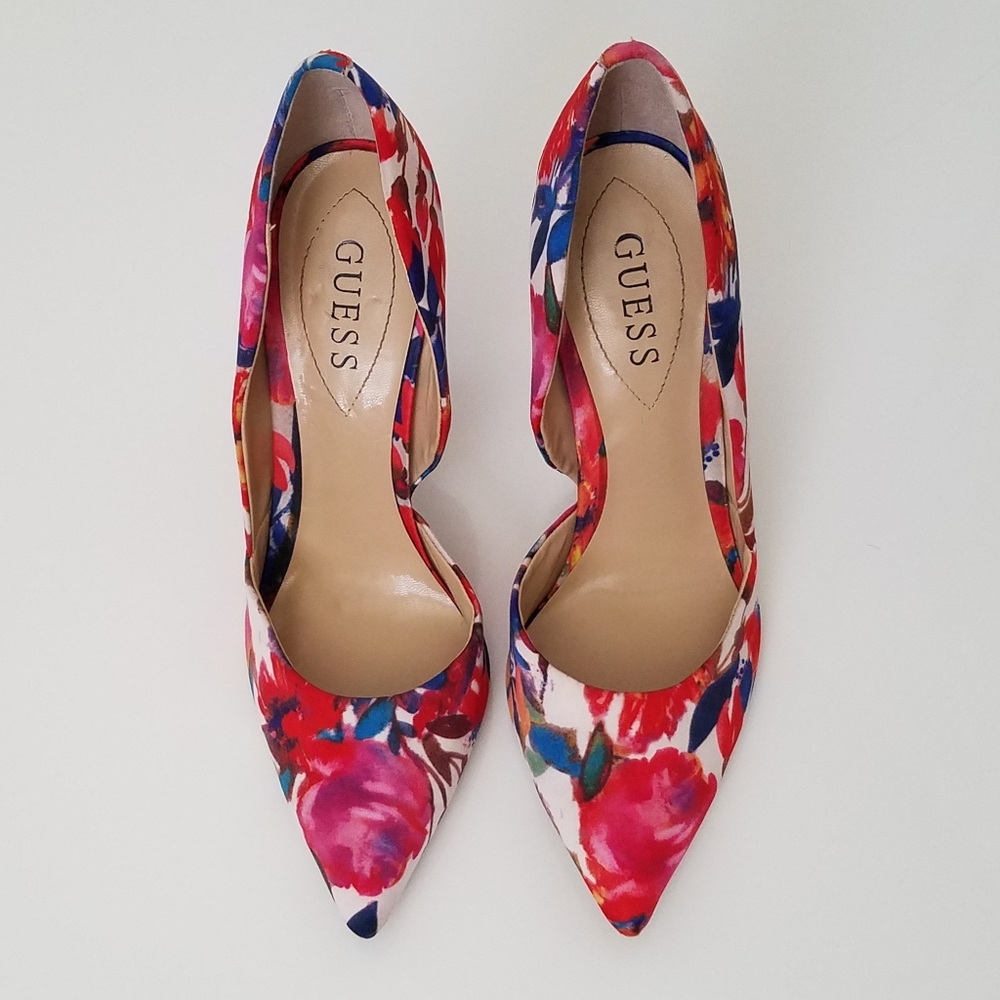 Guess Floral Heels